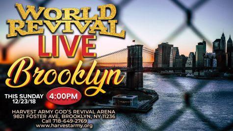 brooklyn, harvest army church, christian, revival, Move of God, Powerful, NYC